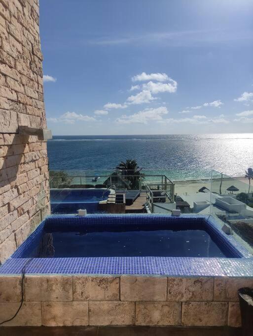 Bonita Habitacion Con Pequena Piscina A Aire Libre Puerto Morelos Exterior photo